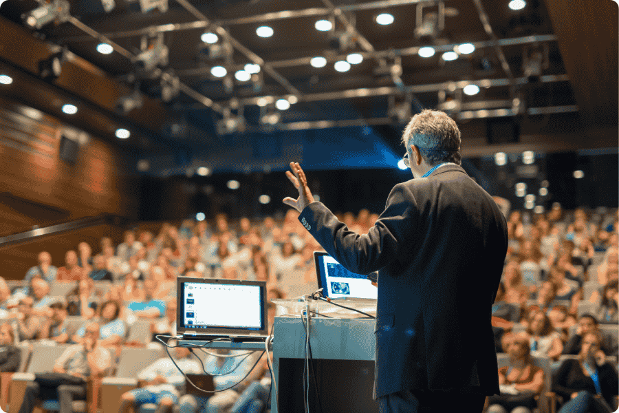 Orçamento de palestra para formação continuada de professores