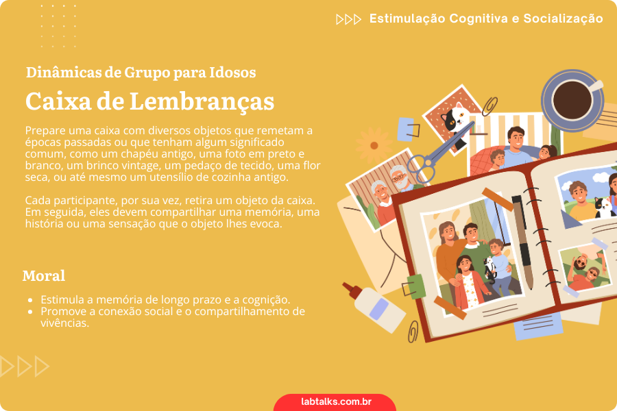 Dinâmicas de Grupo para Idosos