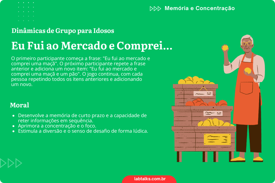 Dinâmicas de Grupo para Idosos