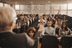 Palestra motivacional para professores