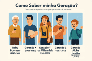 Como saber minha geração?