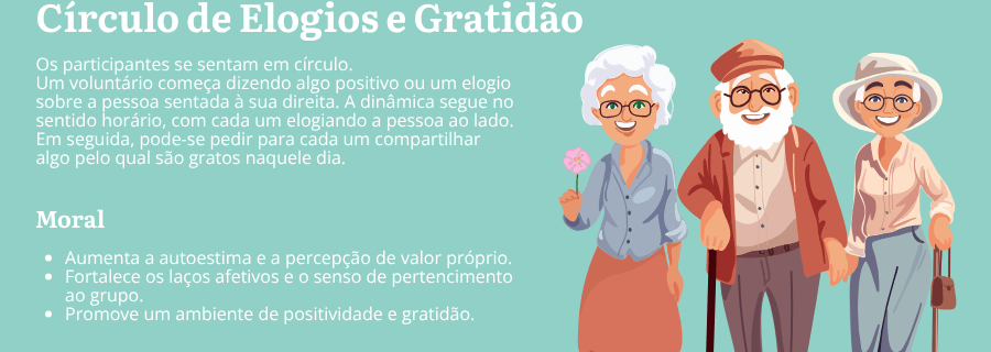 Dinâmicas de Grupo para Idosos
