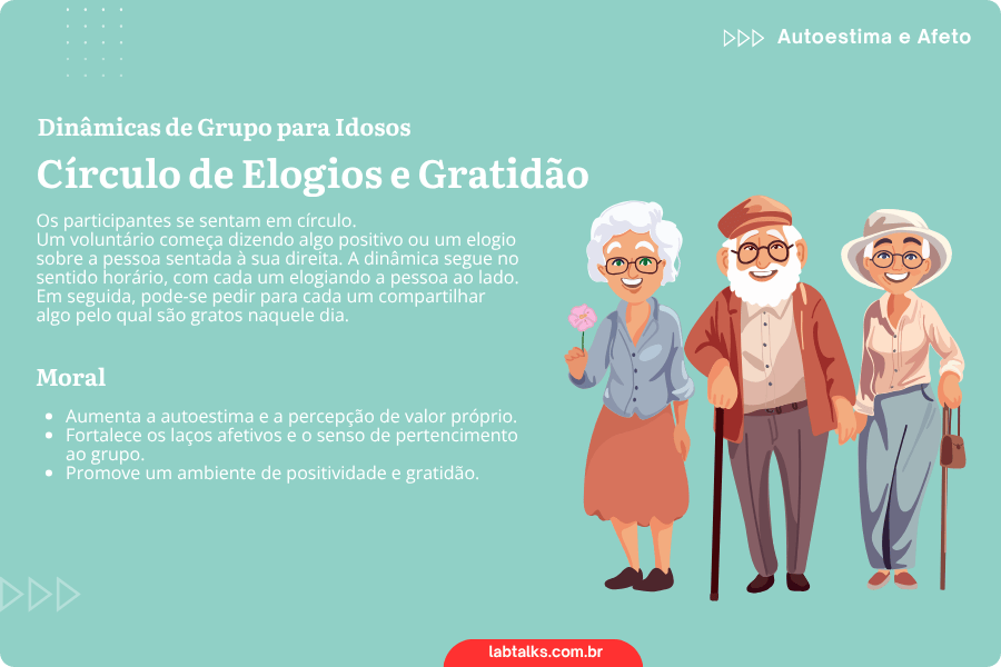 Dinâmicas de Grupo para Idosos